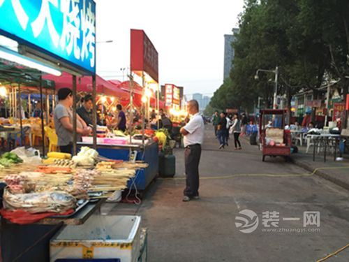 合肥大学城美食摊位隐患重重